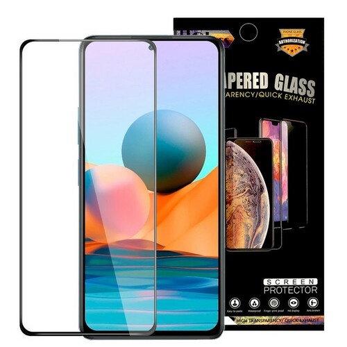 Защитное стекло Tecno Camon 19/19 Pro черный FullGlue Premium-R