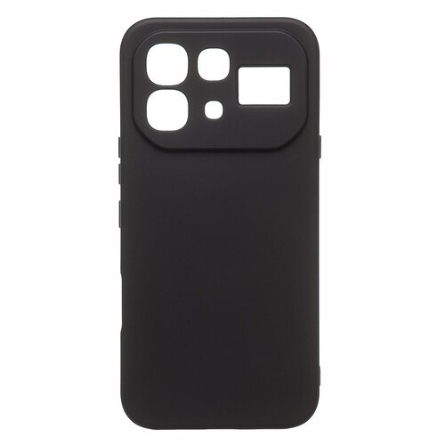 Накладка Infinix Note 60 Pro черный Silicone Case Full без лого