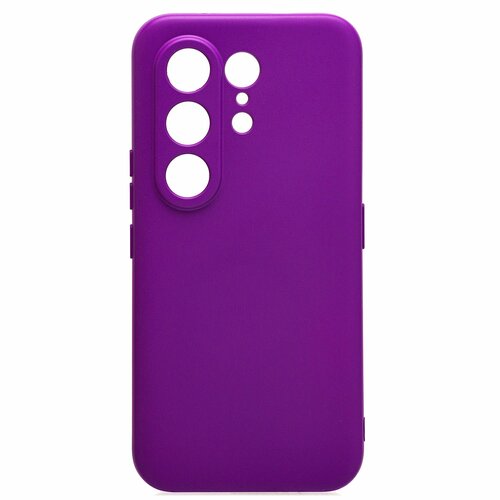 Накладка Tecno Camon 50 Pro 5G фиолетовый Silicone Case Full без лого