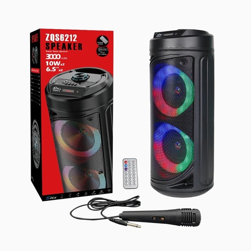 Колонка Напольная ZQS-6212 TF/FM/USB/bluetooth