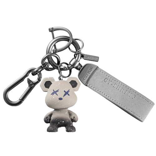Брелок Bearbrick с ремешком гипс