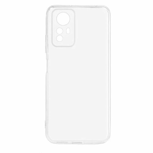 Накладка Xiaomi Redmi Note 12S прозрачный с защитой камеры 1мм силикон