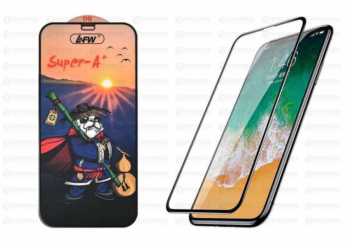 Защитное стекло Xiaomi Poco C85/Redmi 15C черный FullGlue Super A+ тех.пак