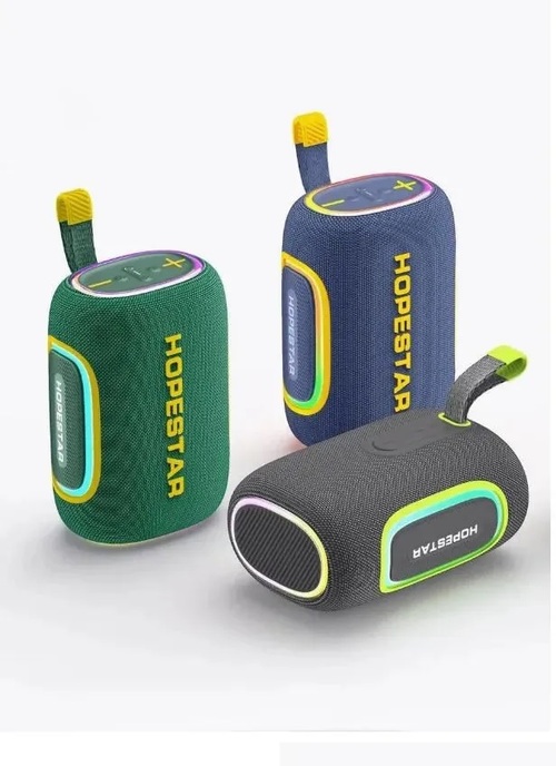 Колонка Бумбокс Hopestar H58 TF/AUX/USB/bluetooth черный 20Вт