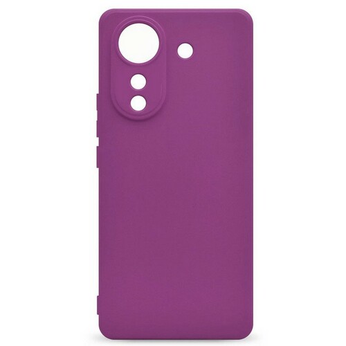 Накладка Xiaomi Poco C65/Redmi 13C сиреневый Silicone Case Full без лого