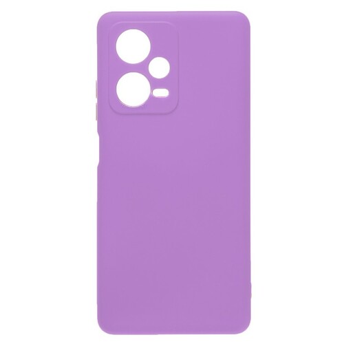 Накладка Xiaomi Poco X5 Pro/Redmi Note 12 Pro/12 Pro Plus сиреневый Silicone Case Full без лого