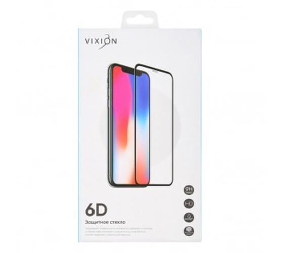 Защитное стекло Samsung A35/A55 черный FullGlue Vixion - 2