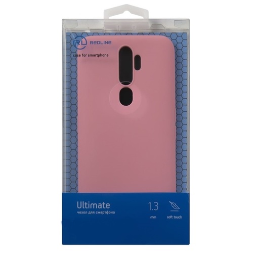 Накладка Realme C25/C25s розовый силикон RedLine Однотонный Ultimate