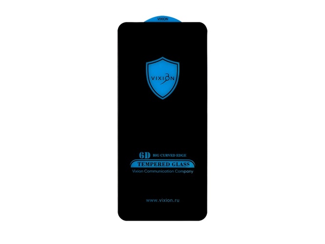 Защитное стекло Tecno Spark 10/10C черный FullGlue Vixion