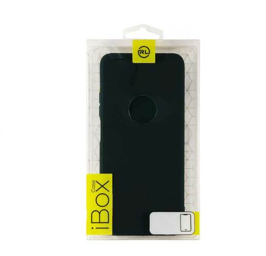 Накладка Samsung A55 черный Soft Touch с защитой камеры силикон iBox Однотонный Case