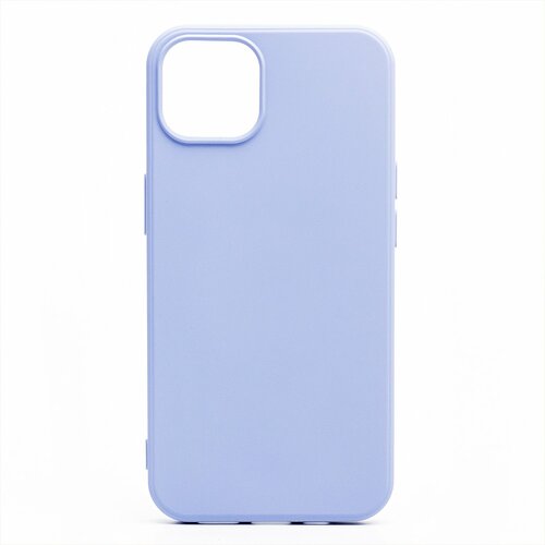 Накладка Apple iPhone 14 сиреневый Silicone Case Full без лого