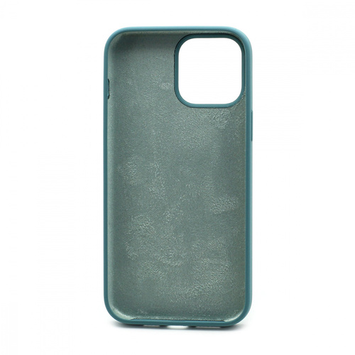 Накладка Apple iPhone 13 Pro Max сосново-зеленый Silicone Case Full без лого - 2