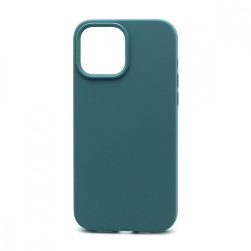 Накладка Apple iPhone 13 Pro Max сосново-зеленый Silicone Case Full без лого