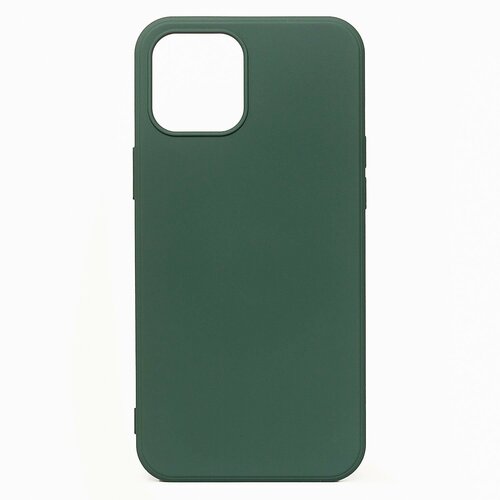 Накладка Apple iPhone 13 Pro темно-зеленый Silicone Case Full без лого