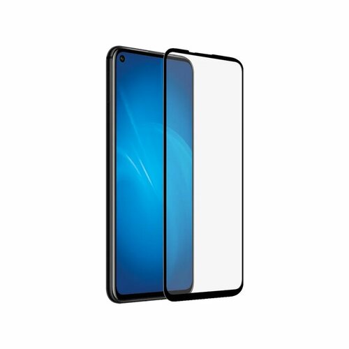 Защитное стекло Huawei Honor 600/600 Pro черный FullGlue OG тех.пак