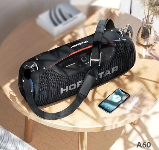 Колонка Бумбокс Hopestar A60 TF/AUX/USB/bluetooth 100Вт черный - 2