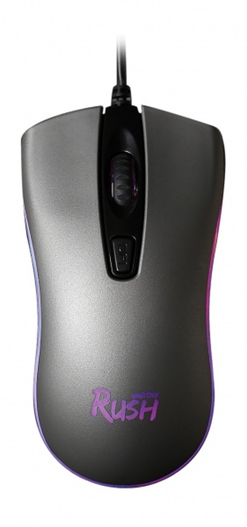 Мышь Smartbuy RUSH Phantom SBM-713G-G проводная оптическая игровая с подсветкой серый - 2