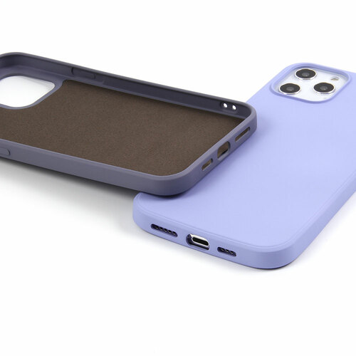 Накладка Tecno Spark 8C/Go сиреневый силикон Под оригинал без логотипа - 2