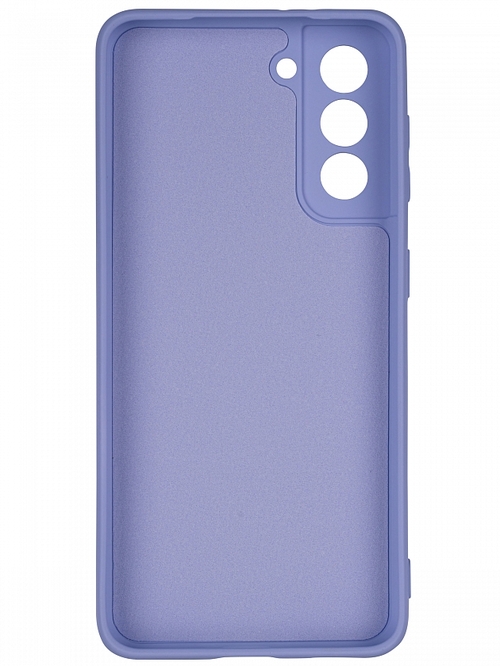 Накладка Samsung S21/S30 сиреневый Silicone Case Full без лого - 2