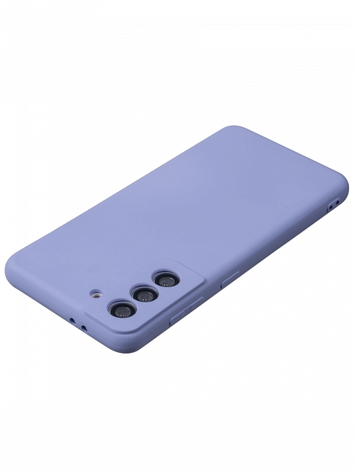 Накладка Samsung S21/S30 сиреневый Silicone Case Full без лого - 4