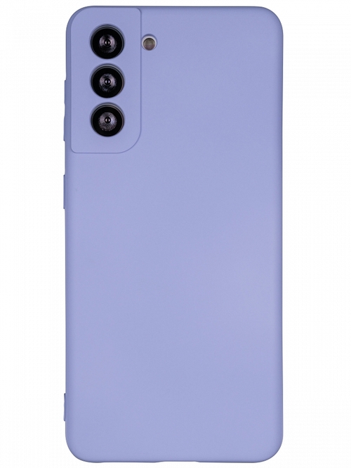 Накладка Samsung S21/S30 сиреневый Silicone Case Full без лого