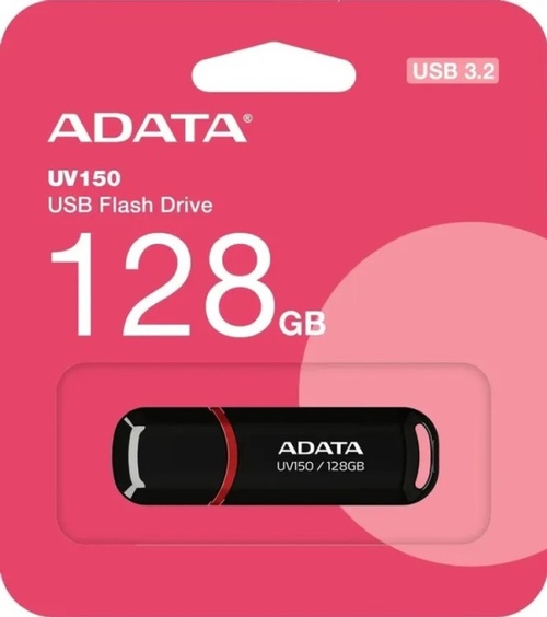 Флешка USB ADATA 128GB UV150 USB 3.0 черный