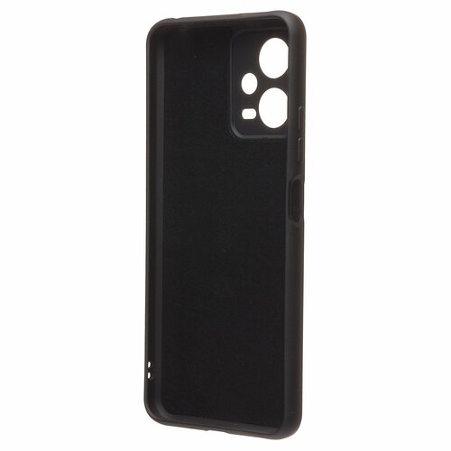 Накладка Xiaomi Poco X5 5G/Redmi Note 12 5G черный Silicone Case Full без лого - 3