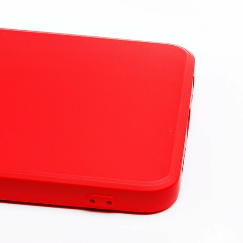 Накладка Xiaomi Redmi Note 10/10S/Poco M5S красный с защитой камеры Silicone Case Full без лого - 4