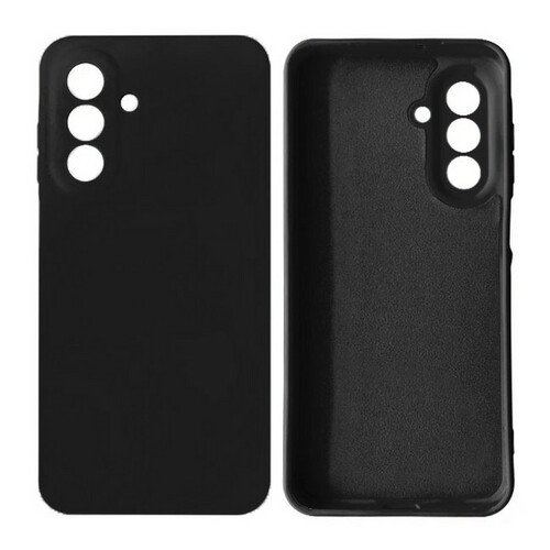 Накладка Samsung A18 черный Silicone Case Full без лого