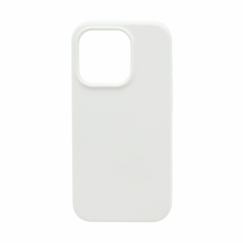 Накладка Apple iPhone 15 Pro белый Silicone Case Full без лого