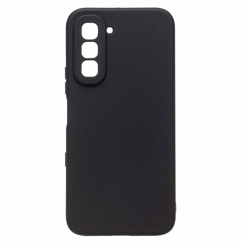 Накладка Infinix Hot 70 4G черный Silicone Case Full без лого