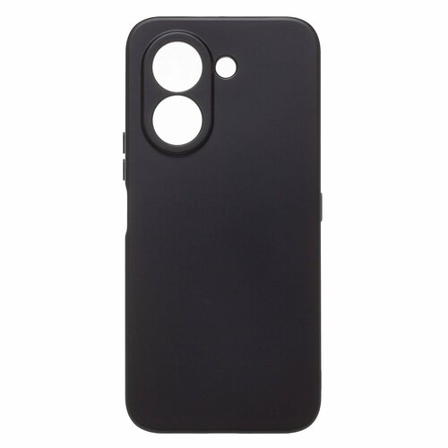 Накладка Huawei Honor X7e черный Silicone Case Full без лого
