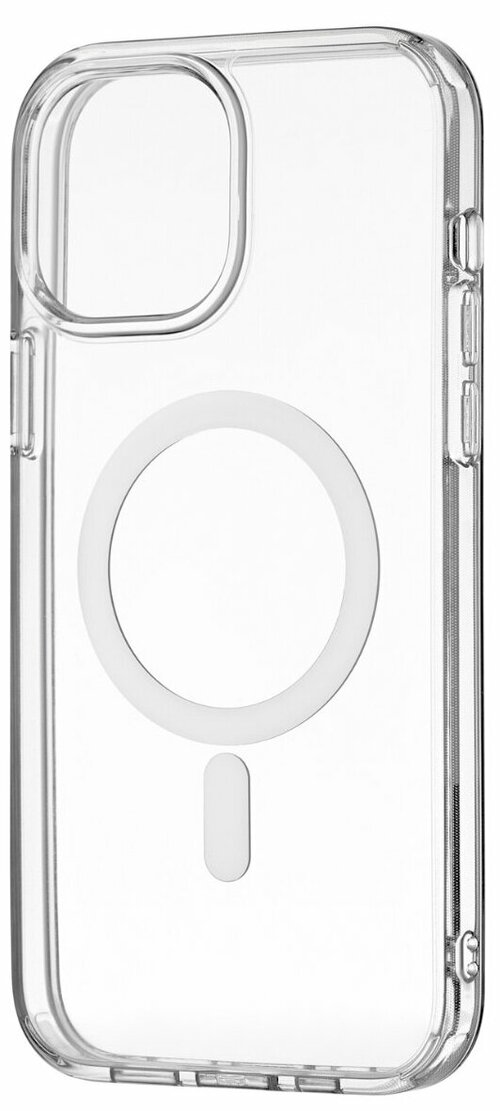 Накладка Apple iPhone 13 Pro прозрачный с защитой камеры силикон SafeMag - 3