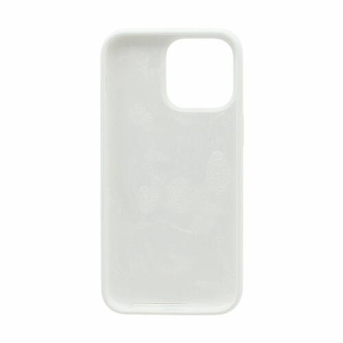 Накладка Apple iPhone 15 Pro Max белый с защитой камеры Silicone Case Full без лого - 2