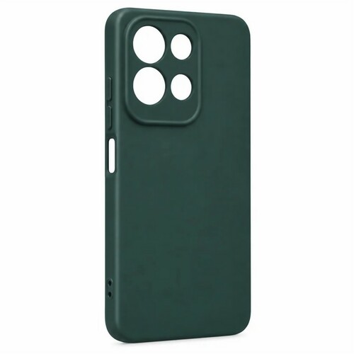 Накладка Xiaomi Redmi 17 4G темно-зеленый Silicone Case Full без лого