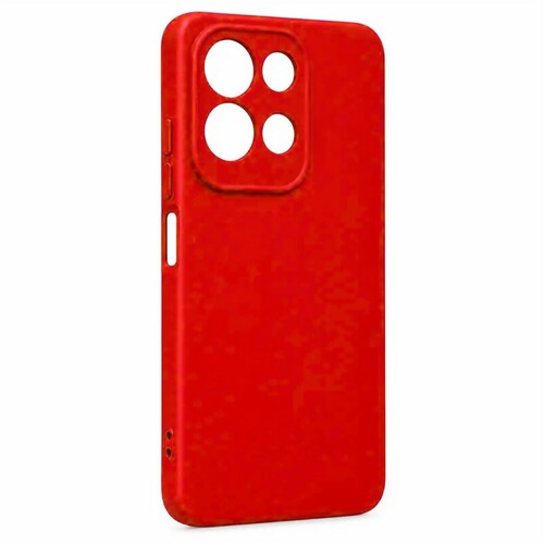 Накладка Xiaomi Redmi 17 4G красный Silicone Case Full без лого