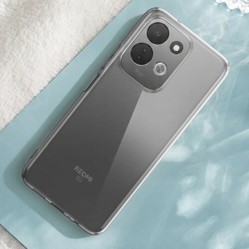 Накладка Xiaomi Redmi 17 4G прозрачный 0.3-0.5мм силикон