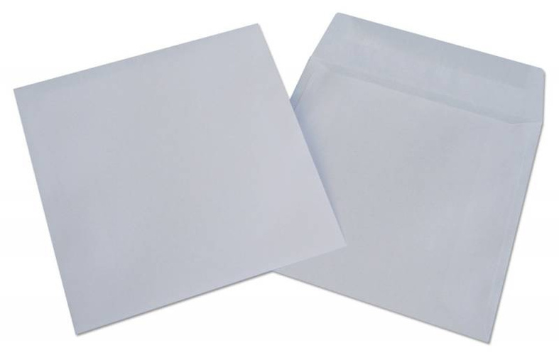 Конверт CD1 белый бумажный без окна (50 шт.)