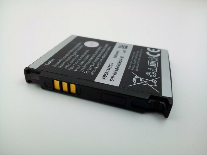 Аккумуляторы для мобильных телефонов Samsung AB503442BE оригинальная упаковка - 2