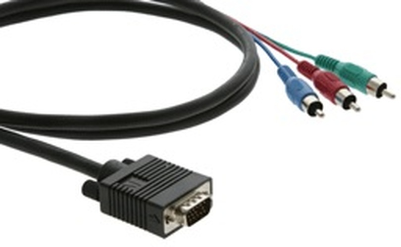 Кабель VGA - 3 RCA No brand пвх 1,5 м. компонентный (RGB)
