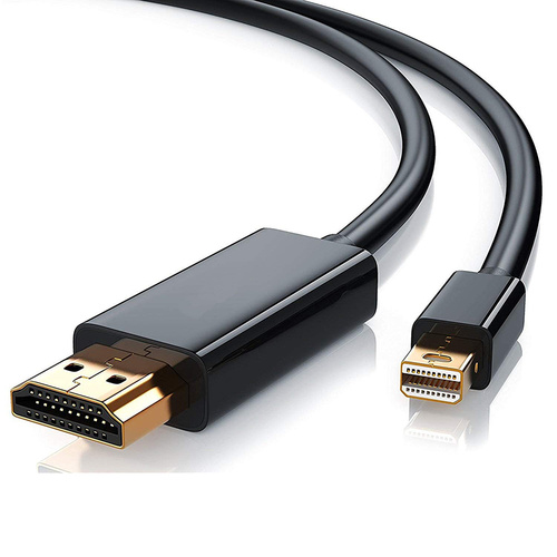 Кабель Mini DisplayPort(п) - HDMI(п) No brand пвх круглый 3 м.