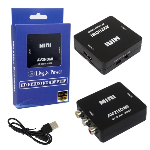 Конвертер 3 RCA - HDMI No brand HW-2105