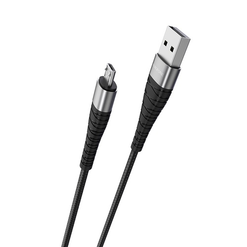 Кабель USB - micro USB Borofone BX32 черный 1 м.