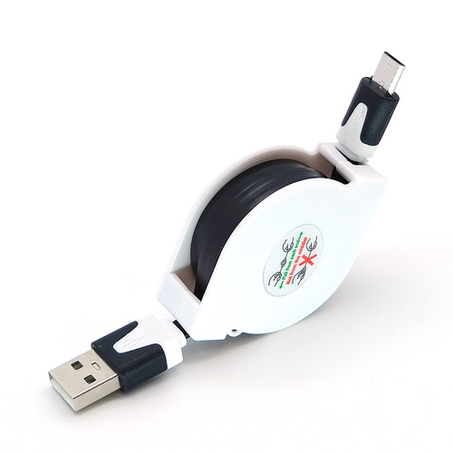 Кабель USB - micro USB Орбита OT-SMM42 пвх черный плоский 1 м. на катушке (PS-96) 10