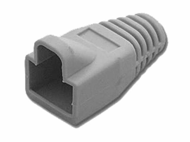 Колпачок для RJ-45 пластик серый