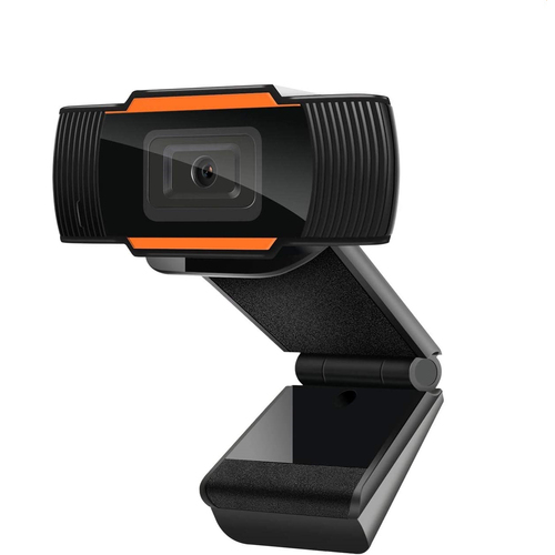 Веб-камера NB HD-Q8 Black/orange 0.3 Мп, 640x480, крепление на монитор, микрофон