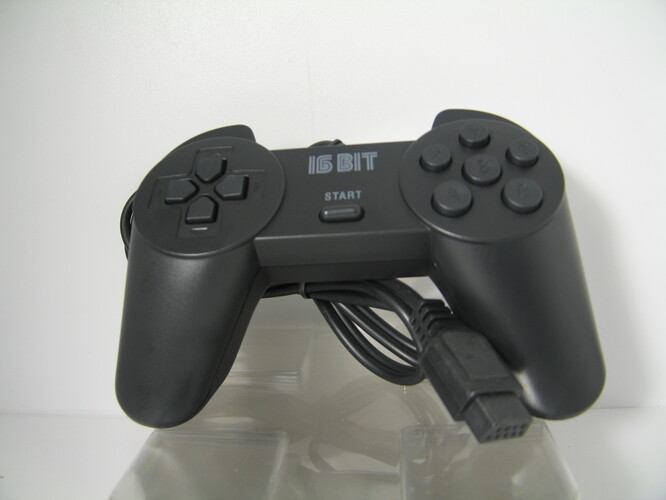 Джойстик SEGA рогатый черный