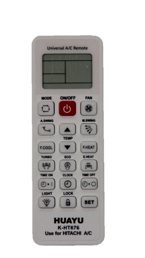 Пульт дистанционного управления для кондиционера HITACHI K-HT676 универсальный