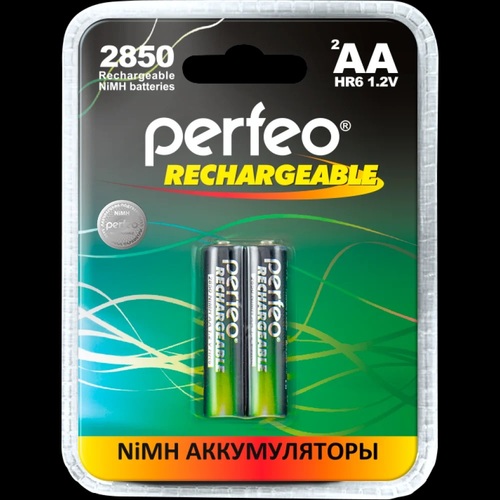 Аккумуляторы Perfeo R06 2850mAh Ni-Mh BL2