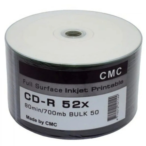 Диск CMC CD-R 700Mb 52x sp/50 print